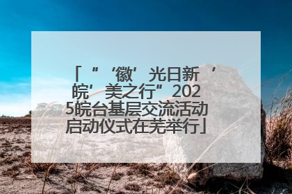 “‘徽’光日新‘皖’美之行”2025皖台基层交流活动启动仪式在芜举行