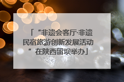 “非遗会客厅·非遗民宿旅游创新发展活动”在陕西留坝举办