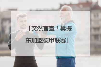 突然官宣！樊振东加盟德甲联赛