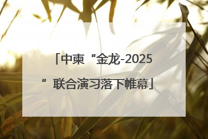 中柬“金龙-2025”联合演习落下帷幕