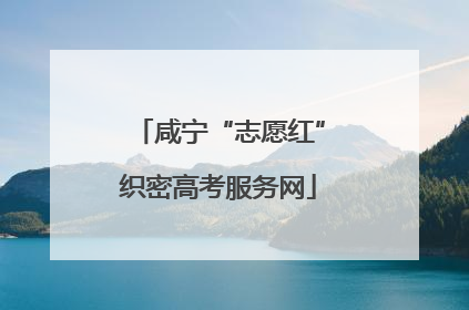 咸宁“志愿红”织密高考服务网