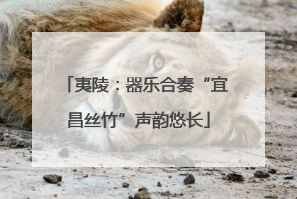 夷陵：器乐合奏“宜昌丝竹”声韵悠长