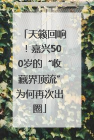 天籁回响！嘉兴500岁的“收藏界顶流”为何再次出圈
