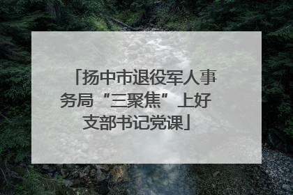 扬中市退役军人事务局“三聚焦”上好支部书记党课