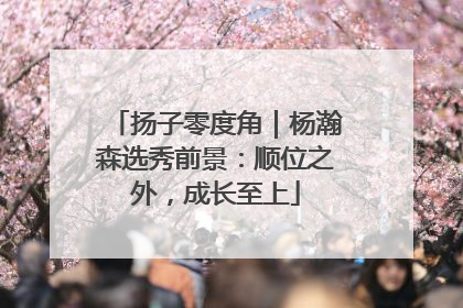 扬子零度角｜杨瀚森选秀前景：顺位之外，成长至上
