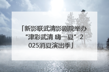 新影联武清影剧院举办“津彩武清 嗨一夏”2025消夏演出季