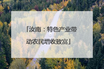 汝南：特色产业带动农民增收致富