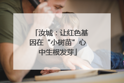 汝城：让红色基因在“小树苗”心中生根发芽
