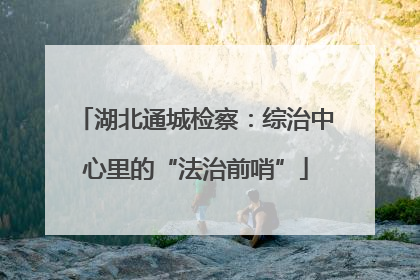 湖北通城检察：综治中心里的“法治前哨”
