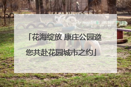 花海绽放 康庄公园邀您共赴花园城市之约