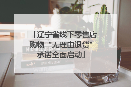 辽宁省线下零售店购物“无理由退货”承诺全面启动