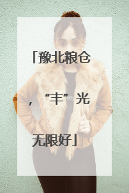 豫北粮仓，“丰”光无限好