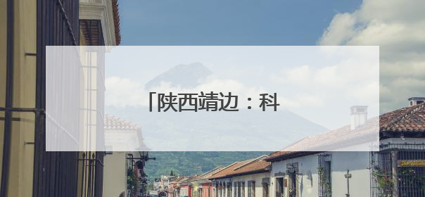 陕西靖边：科学种植促增收