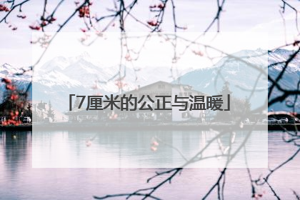 7厘米的公正与温暖